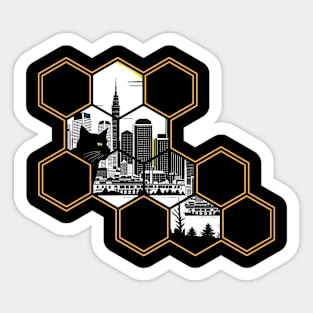 Cat Lover PIttsburgh Pennsylvania Home Pride Sticker